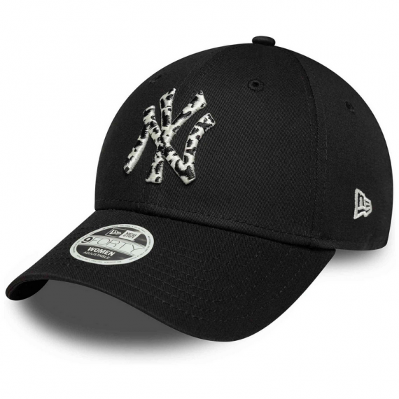 Gorra New Era negra animal