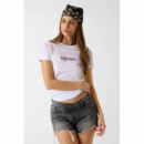 Camiseta Guess American blanca