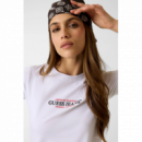 Camiseta Guess American blanca