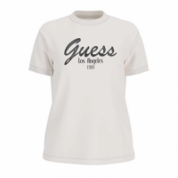 Camiseta Guess Andrea blanco roto