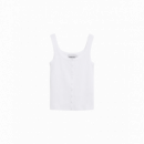 Camisetas Mujer Camiseta ARMEDANGELS Pointelle White