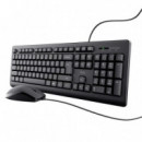 TECLADO + RATON TRUST PRIMO USB IDIOMA ALEMAN
