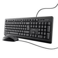 Teclado + Raton TRUST Primo USB Idioma Aleman