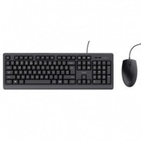 Teclado + Raton TRUST Primo USB Idioma Aleman