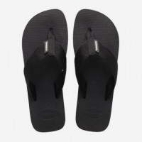Hav. Urban Basic Material Black HAVAIANAS
