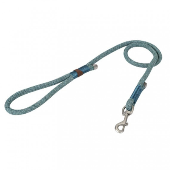 FREEDOG perro correa Craft round aguamarina 1.2x120 cm