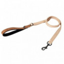 FREEDOG Perro Correa Ajustable Linum Arena Beige 2.5X120/180