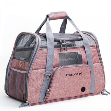 FREEDOG bolso Crossworld marron 51x23x35 cm