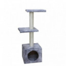 FREEDOG Rascador Building Gris Claro 30X30X89 Cm