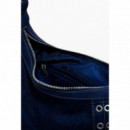 Desigual Bolso vaquero hebillas mediano 25WAXD24-5008