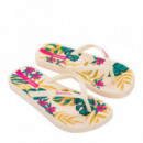 Ipanema Chanclas con estlio tropical IP 83762-BL543