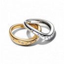 Pandora Anillo divisible en plata de ley 164674C01