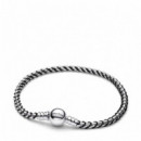 Pandora Pulsera de cadena trenzada 593816C02