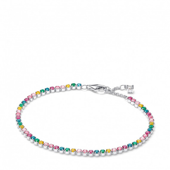 Pandora Pulsera de tenis con cristales amarillos 593927C03