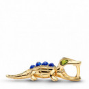 Pandora Charm colgante de cocodrilo chapado en oro 764624C01