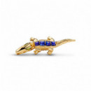 Pandora Charm colgante de cocodrilo chapado en oro 764624C01