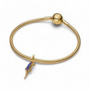 Pandora Charm colgante de cocodrilo chapado en oro 764624C01