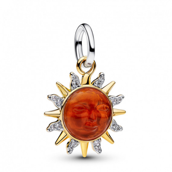 Pandora Charm colgante de Sol chapado en oro 764703C01