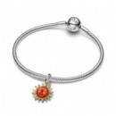 Pandora Charm colgante de Sol chapado en oro 764703C01