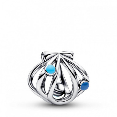 Pandora Charm de plata con dise&ntilde;o de concha 794695C01