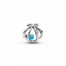 Pandora Charm de plata con diseño de concha 794695C01