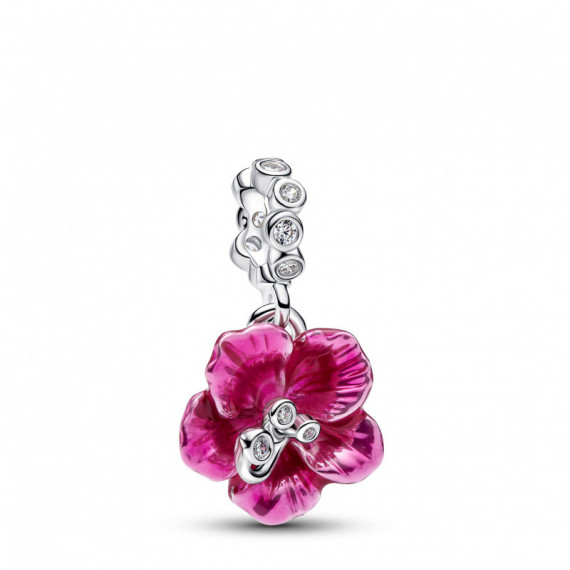 Pandora Colgante de plata de ley con hibisco 794698C01