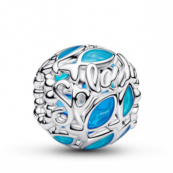 Pandora Charm de plata de ley con forma de pez 794699C01