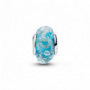 Pandora Charm de plata de ley con cristal murano 794701C01