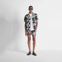 Traje de Baño de Corte Regular en Tela con Estampado Geométrico  ANTONY MORATO