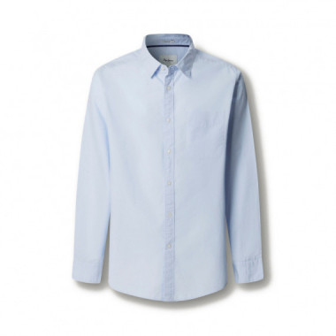 Camisa popel&iacute;n fit regular