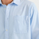 Camisa popelín fit regular