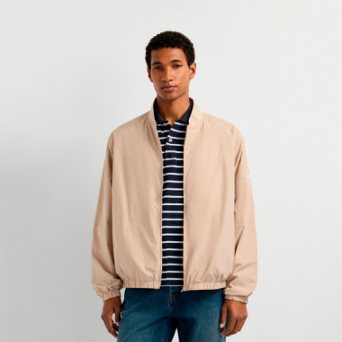 Chaqueta bomber con cierre de cremallera