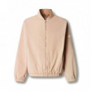 Chaqueta bomber con cierre de cremallera