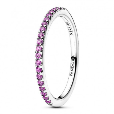 Anillo Banda Brillante Morado 192999C04