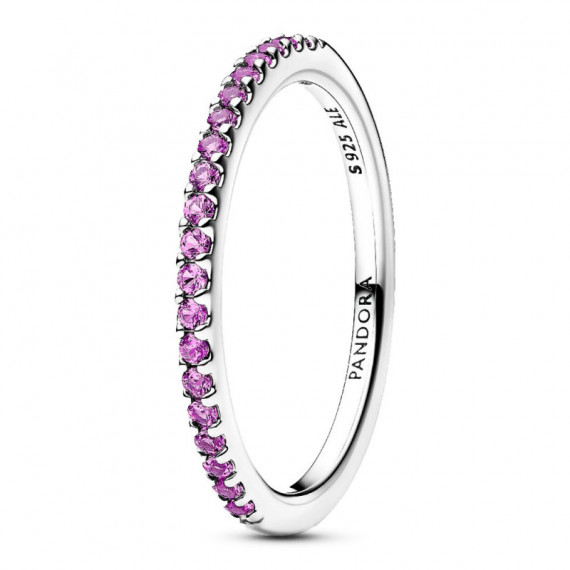 Anillo Banda Brillante Morado 192999C04