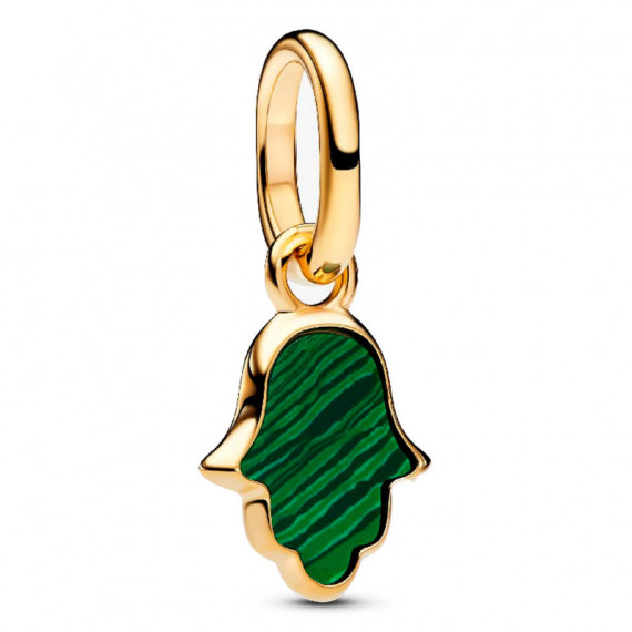 Charm Colgante Mini Mano de Fátima Verde 764612C01