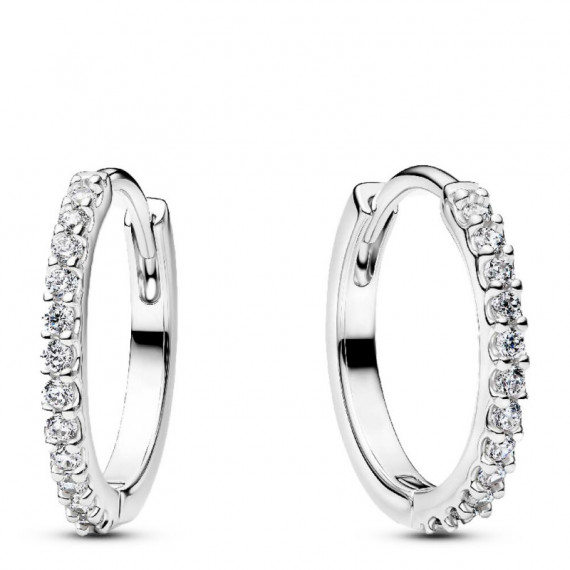 Pendientes de aro Mini Brillantes 294649C01