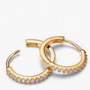 Pendientes de aro Mini Brillantes 264649C01