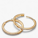 Pendientes de Aro Brillantes 264652C01