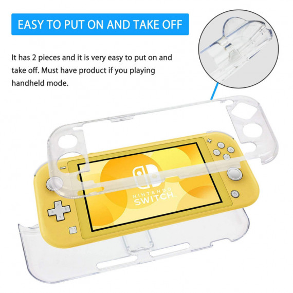 Carcasa Rígida Crystal Transparente Nintendo Switch Lite  ARDISTEL