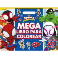 Spidey y su Superequipo. Megalibro para Colorear   2026