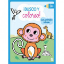 BUSCO Y COLOREO ANIMALES SALVAJES
