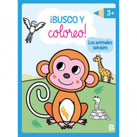 BUSCO Y COLOREO ANIMALES SALVAJES