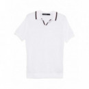 KARL LAGERFELD - Knit Polo 1/2 - 10 - 655018553302/10