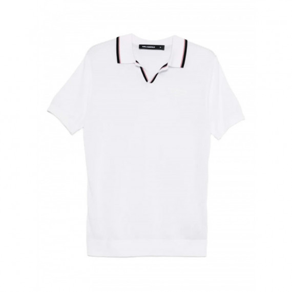 KARL LAGERFELD - Knit Polo 1/2 - 10 - 655018553302/10