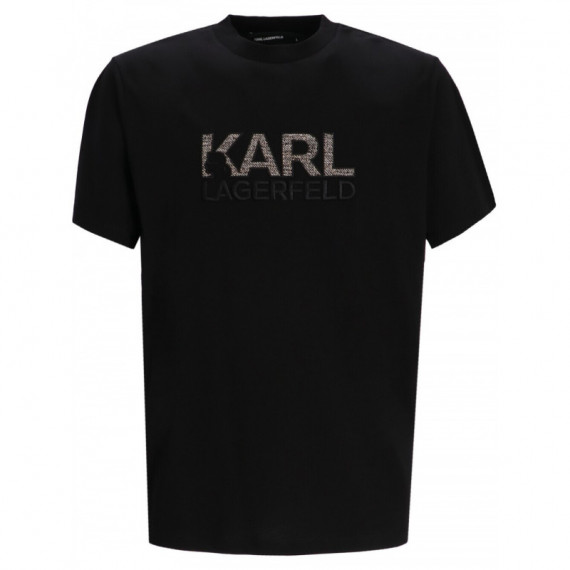 KARL LAGERFELD - t-shirt crewneck - 990 - 755038554225/990