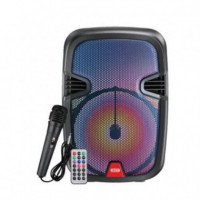 Altavoz Karaoke Rgb XO F51 con Micrófono y BLUETOOTH 5.0, 10W Rms