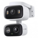 Cámara de Vigilancia IP WiFi TP-Link Tapo C246D 2K QHD con Doble Lente, Pan-Tilt, IA y Visión Nocturna Color