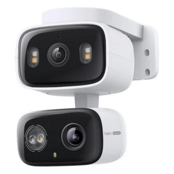 Cámara de Vigilancia IP WiFi TP-Link Tapo C246D 2K QHD con Doble Lente, Pan-Tilt, IA y Visión Nocturna Color