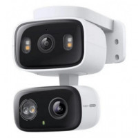 Cámara de Vigilancia Ip Wifi TP-LINK Tapo C246D 2K QHD con Doble Lente, Pan-tilt, Ia y Visión Nocturna Color